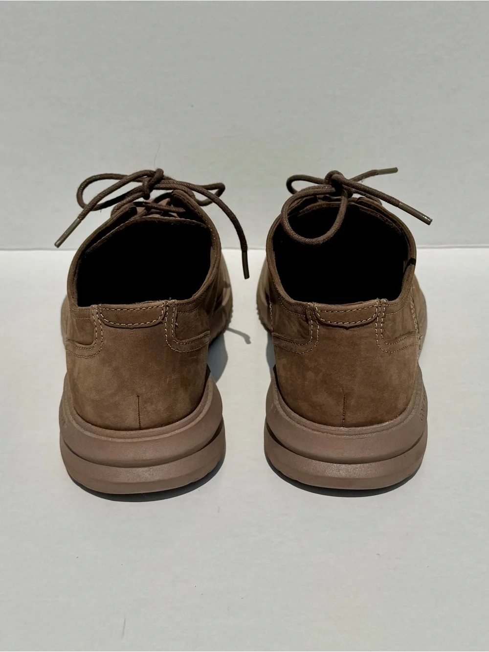 Cole Haan Grand+ Plain Toe Oxford Brown Nubuck Shoes Men’s 10.5 M